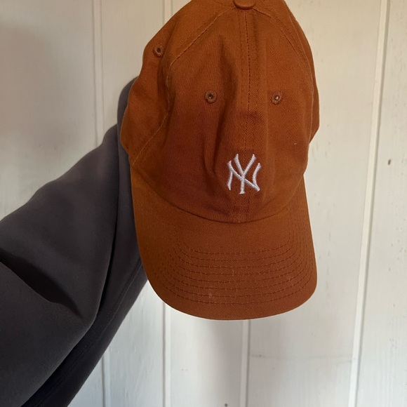 ‘47 Brand Accessories - ’47 Brand NY Yankees Burnt Orange Fall Aesthetic Cap – Classic Clean Up